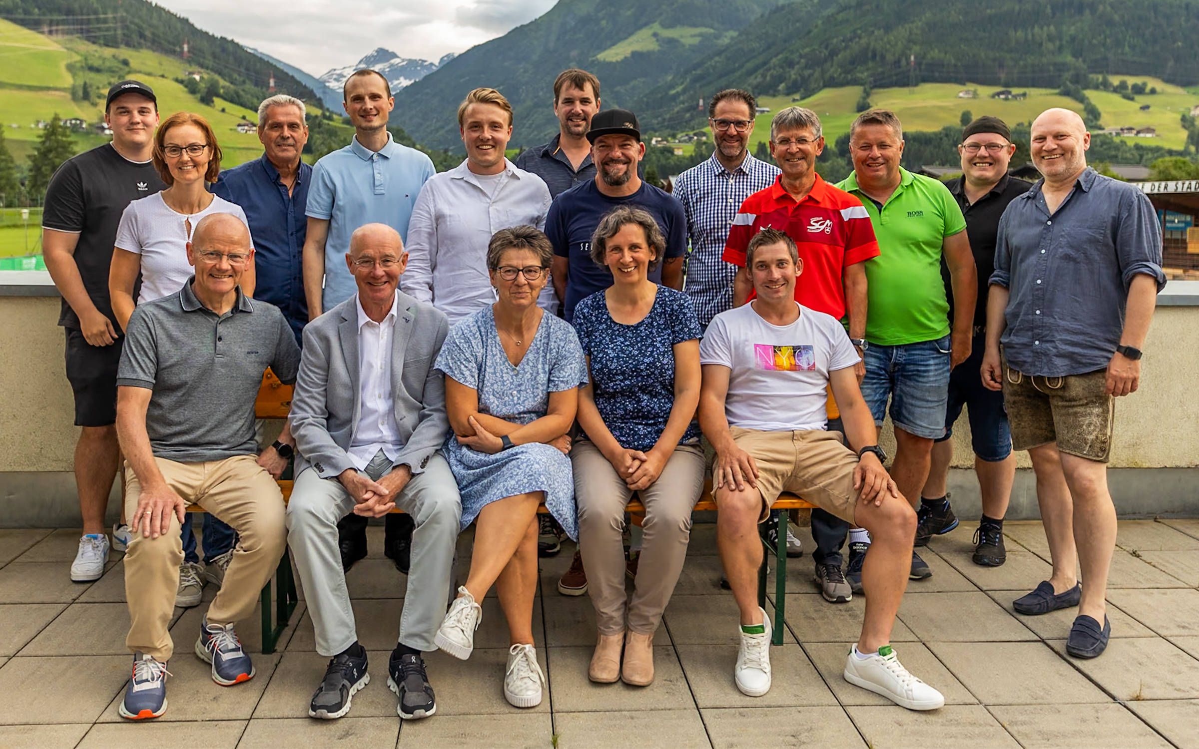 Der Vorstand des SCM 2024 (© Gerald Lobenwein)